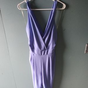 Lulu's Periwinkle Jumpsuit